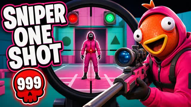 Squid Game Sniper One Shot — Fortnite Creative map