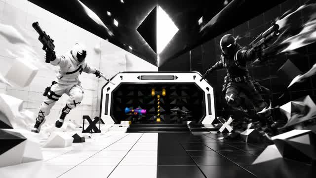 NEW COMBAT - WHITE VS. BLACK — Fortnite Creative map