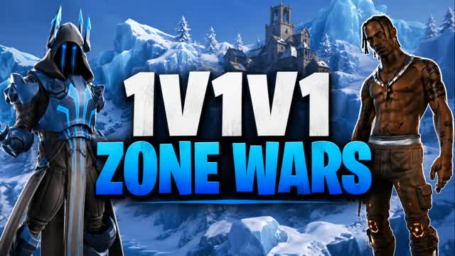 1V1V1 Ice OG Zone Wars ❄️ — Fortnite Creative map