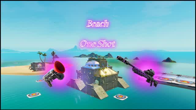 Beach One Shot — Fortnite Creative map cover art