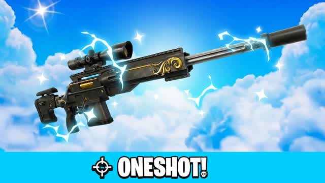 🎯SHOTGUN SNIPER ONE SHOT! — Fortnite Creative map