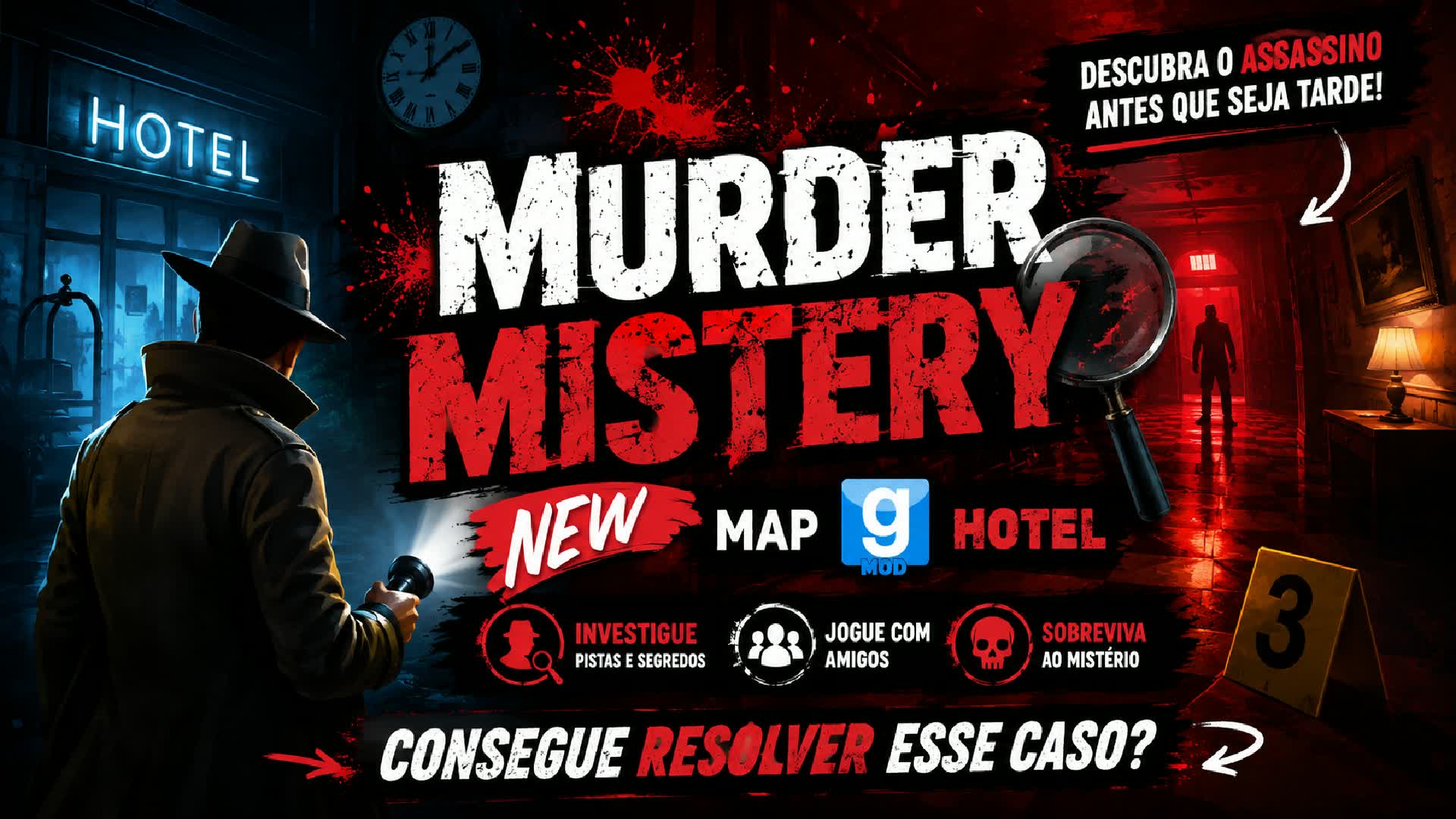 Murder Mistery in Hotel — Fortnite Creative map