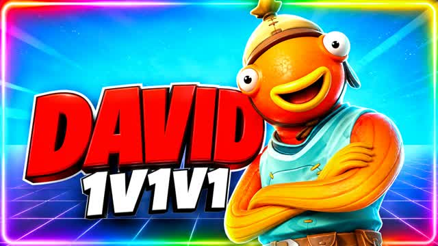 DAVID RELOAD 1V1V1 — Fortnite Creative map