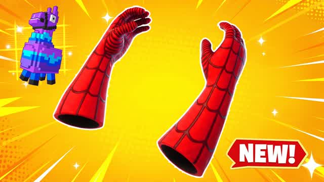 NEW RED VS BLUE SPIDER-MAN 🔴🔵 — Fortnite Creative map cover art