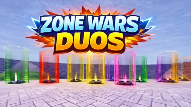 Zone Wars duos — Fortnite Creative map cover art