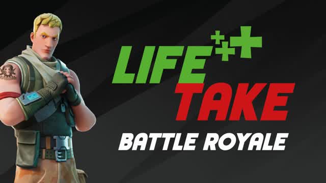 LifeTake Battle Royale — Fortnite Creative map cover art