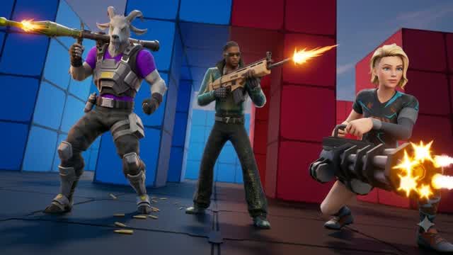 Red vs blue blump 🔴🔵 — Fortnite Creative map