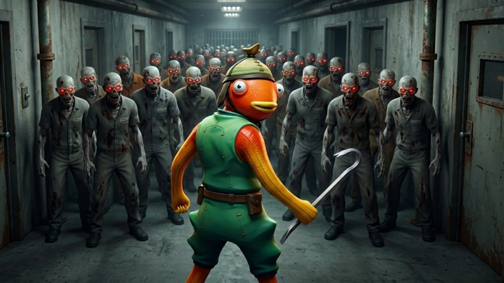 ZOMBIE TIME — Fortnite Creative map
