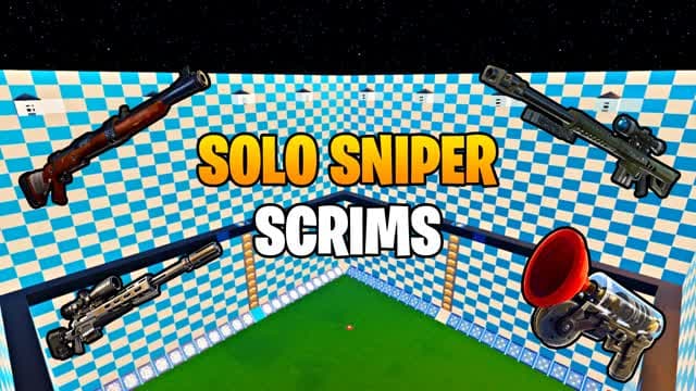 🎯SUPER SNIPER ONE SHOT💥سكرمز سنايبر — Fortnite Creative map