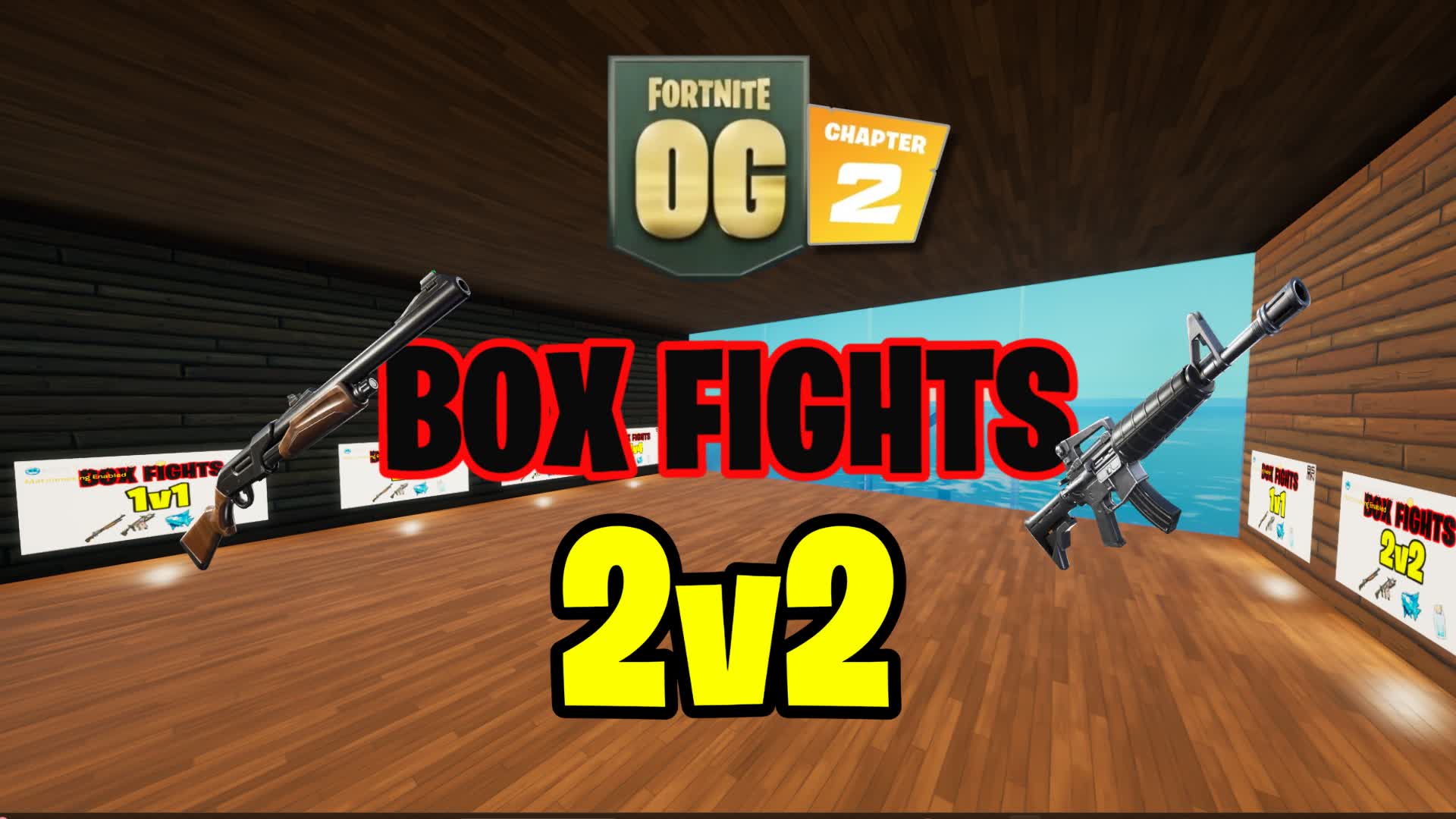 OG 2v2 box-fights — Fortnite Creative map