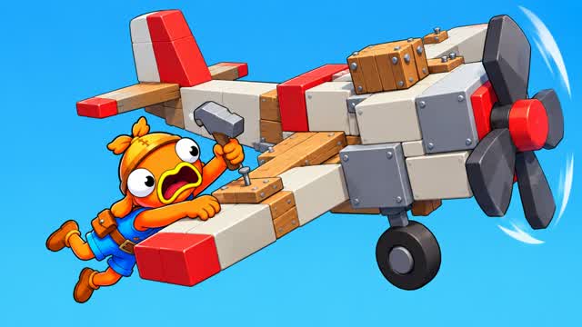 Build Your Plane — Fortnite Creative map cover art