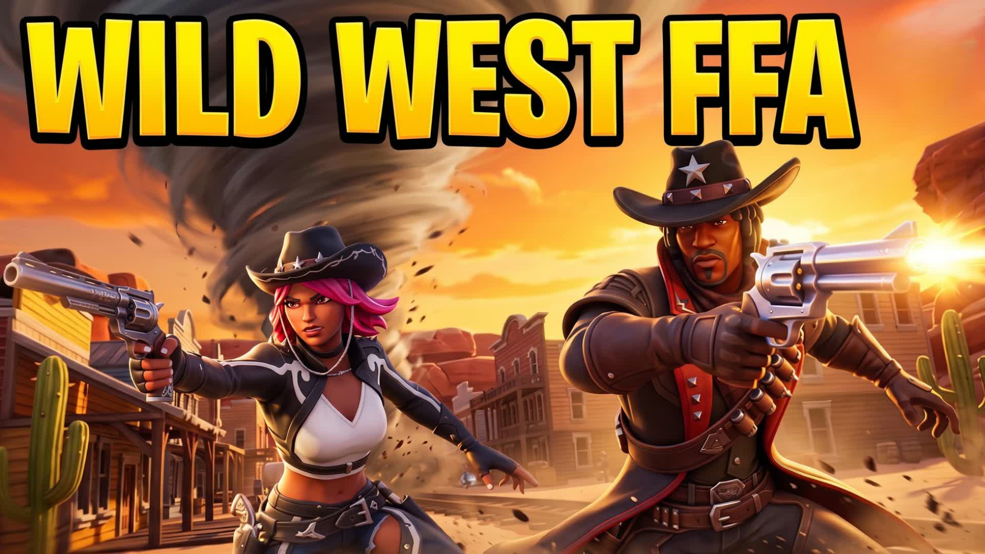 Wild West FFA — Fortnite Creative map