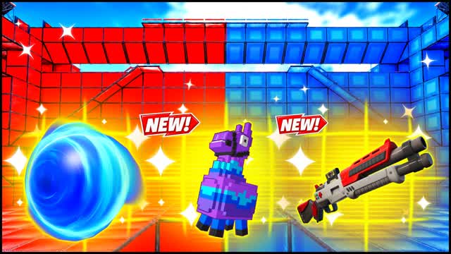 RED VS BLUE TRIGGER PATIENCE 🔴🔵 — Fortnite Creative map