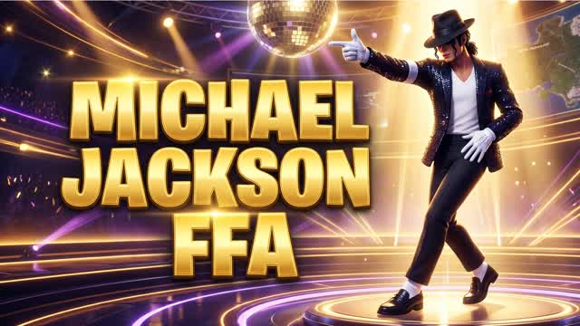 MICHAEL JACKSON FFA ⭐ — Fortnite Creative map cover art