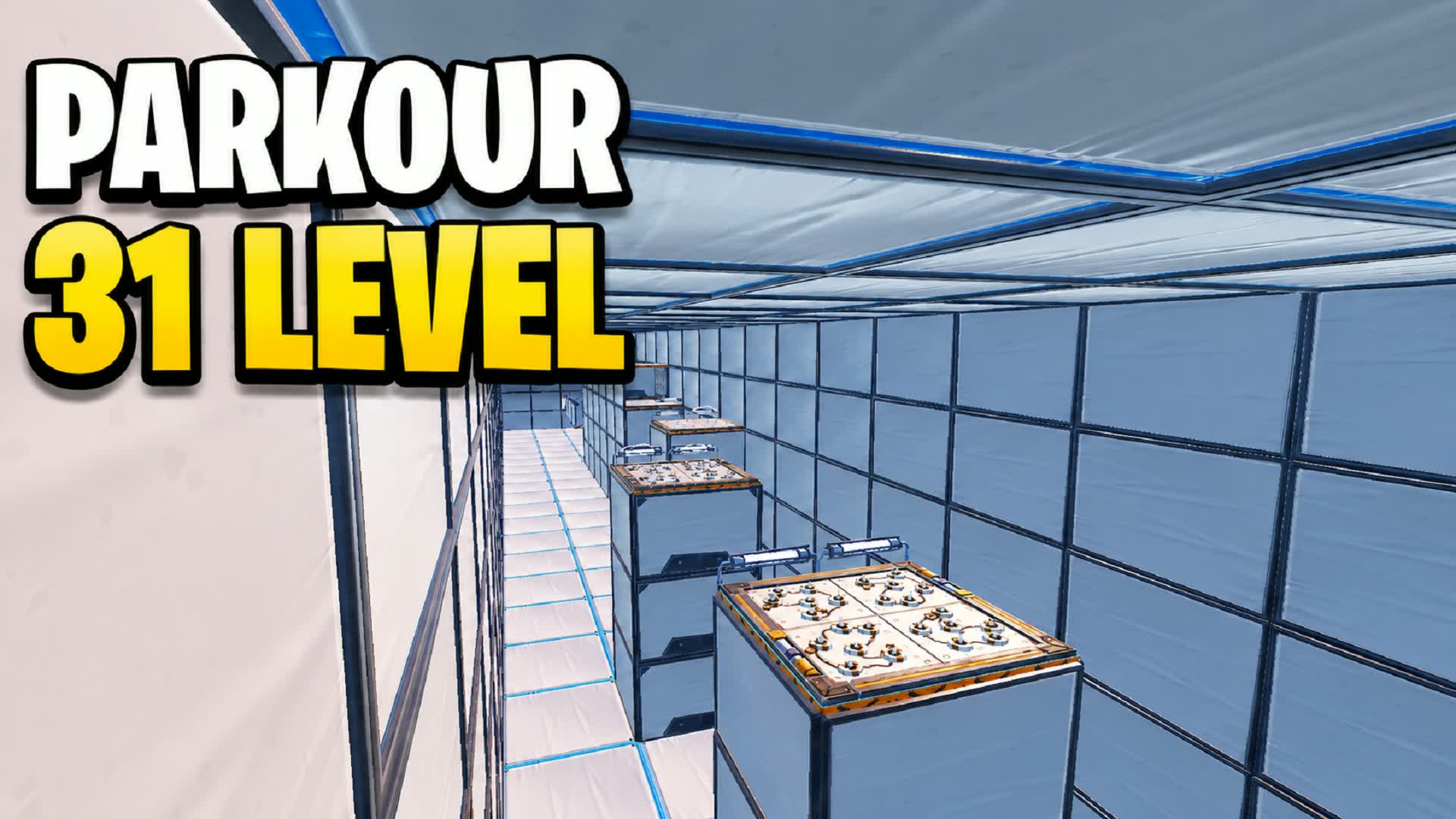 31 LEVELS HARD PARKOUR DEATHRUN [4339] — Fortnite Creative map