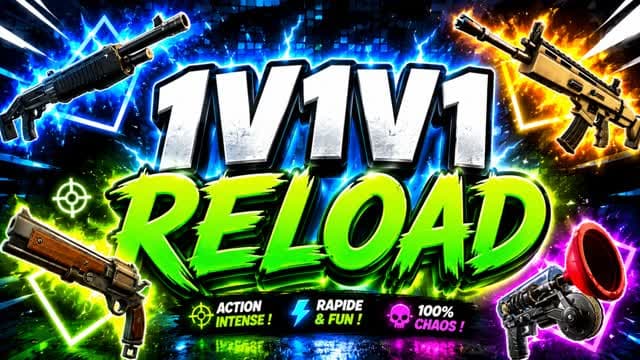 1V1V1 Reload Powers — Fortnite Creative map