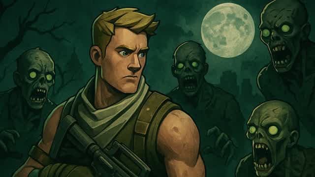 ZOMBIES HORROR — Fortnite Creative map cover art