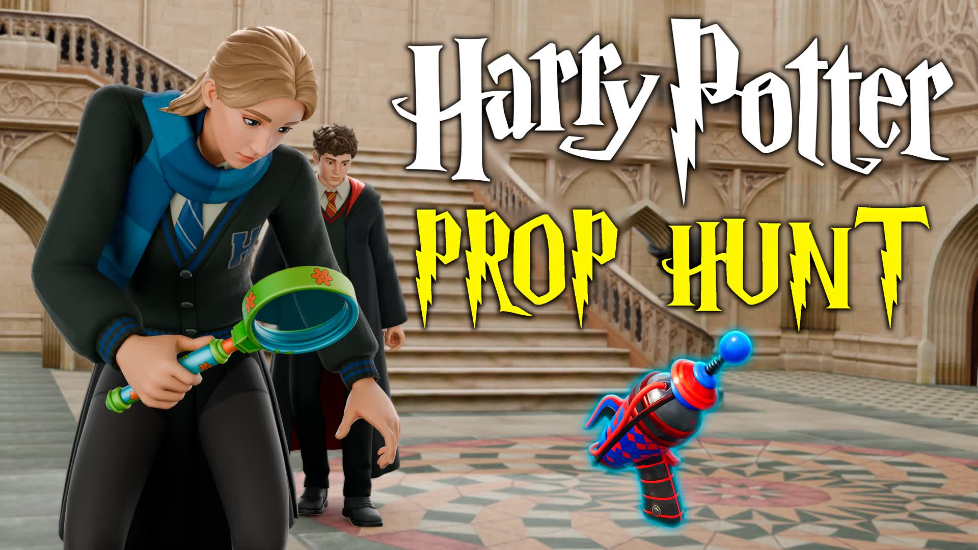 HARRY POTTER PROP HUNT HOGWARTS — Fortnite Creative map