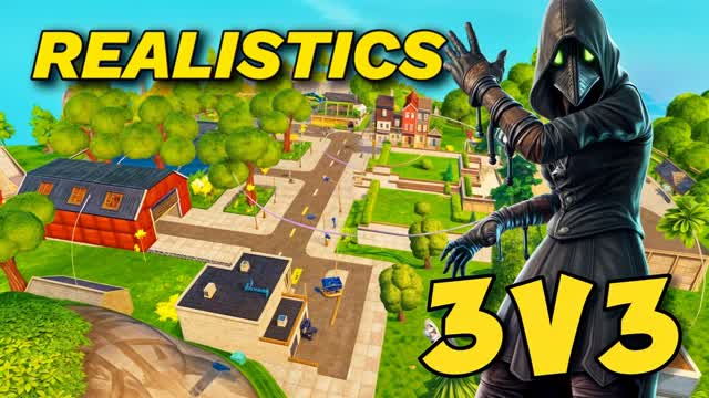 REALISTICS 3V3 — Fortnite Creative map