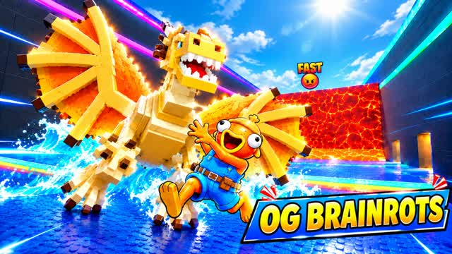 OG TSUNAMI BRAINROTS — Fortnite Creative map cover art