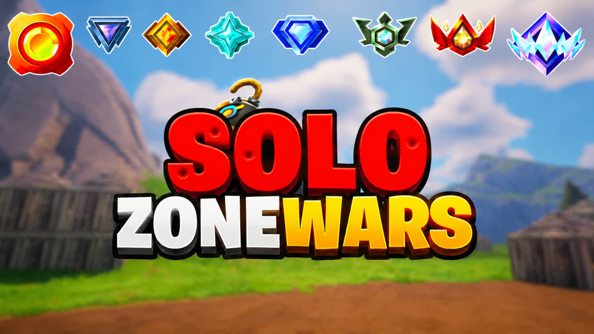 👥 SOLO LATE GAME🌀 — Fortnite Creative map