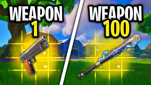 Dusty Depot Gun Game💪 — Fortnite Creative map cover art