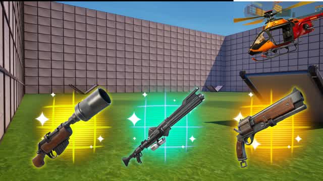 1V1 WITH EVERYTHING — Fortnite Creative map cover art