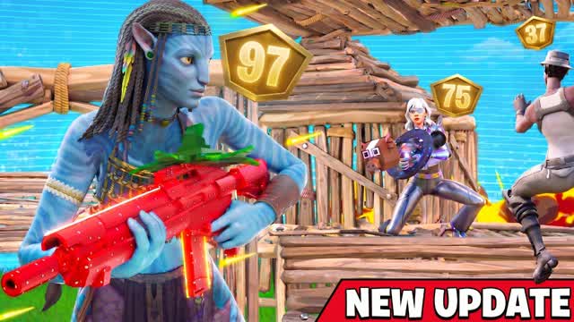 Infinite Zone Wars 🔥 Brainrot Weapons — Fortnite Creative map cover art