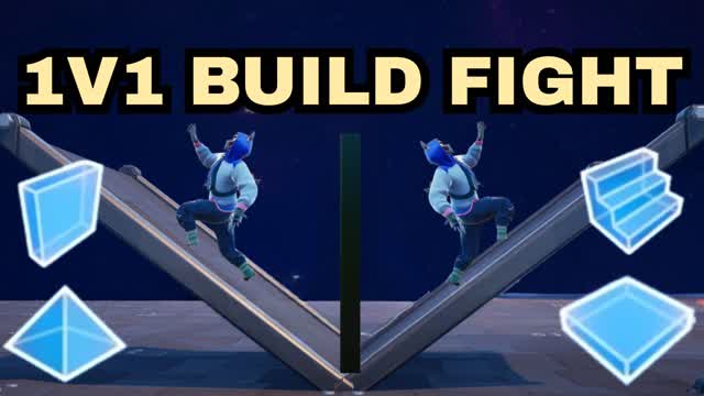The 1v1 build fight Easy — Fortnite Creative map cover art