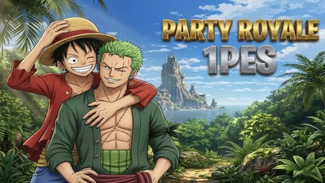 PARTY ROYALE 1PES — Fortnite Creative map cover art