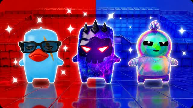 RED VS BLUE🔴🔵 HALU AURA — Fortnite Creative map cover art