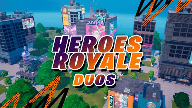 Heroes Royale - Duos — Fortnite Creative map