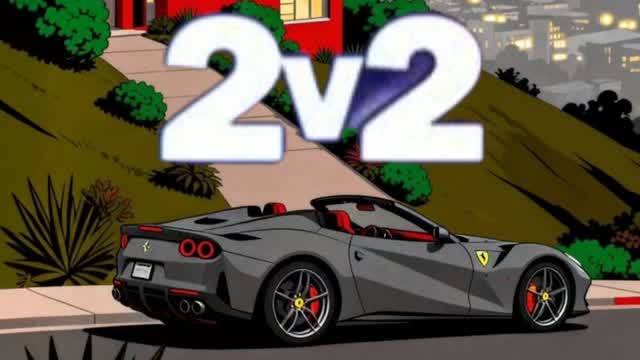 2V2 DRIVING — Fortnite Creative map