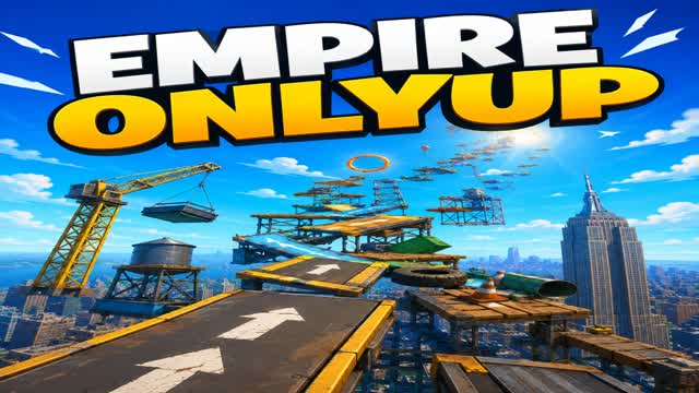 EMPIRE ONLY UP — Fortnite Creative map cover art
