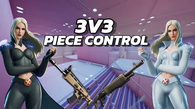 PIECE CONTROL 3v3 — Fortnite Creative map
