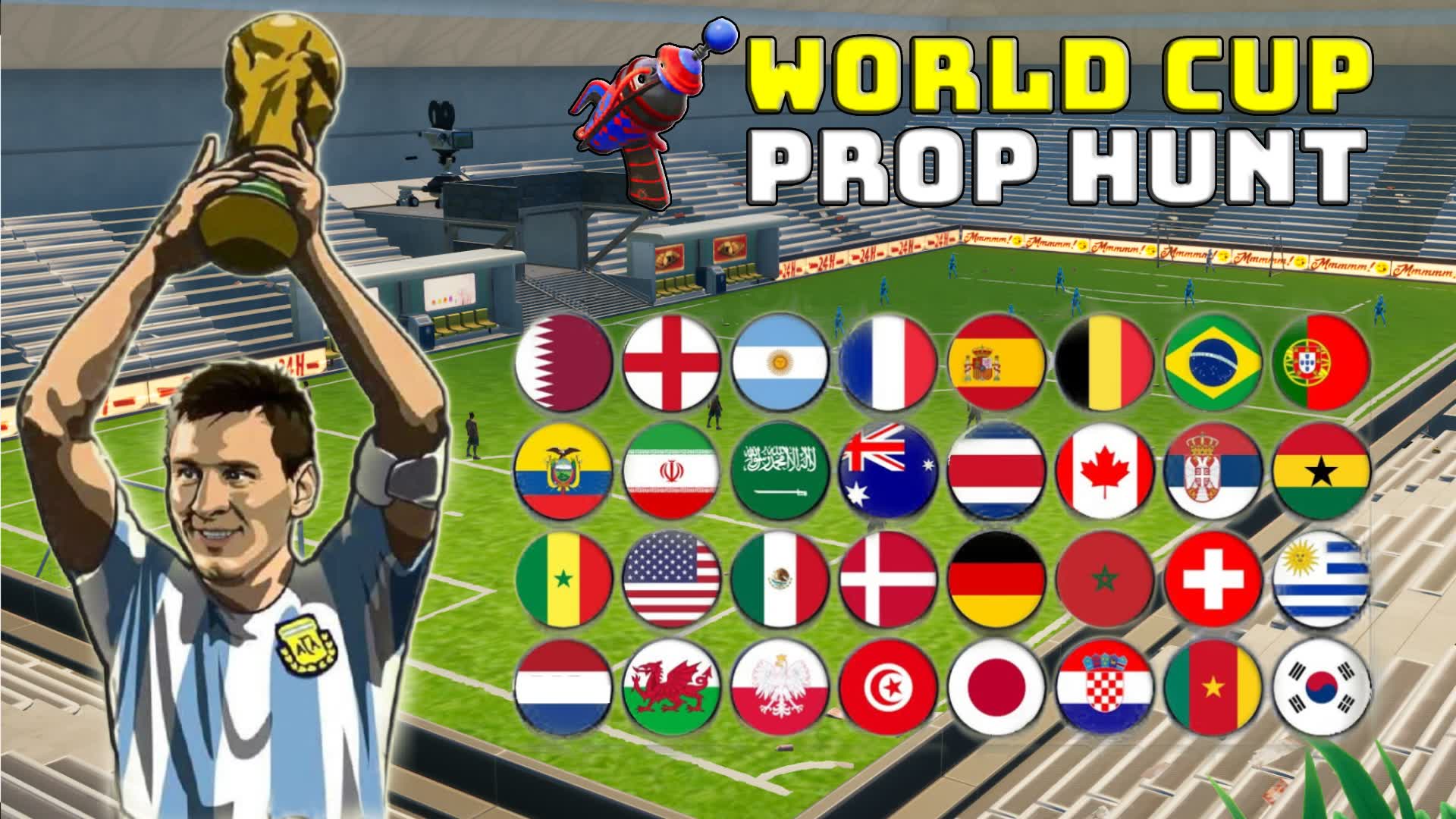 🏆WORLD CUP - PROP HUNT🏆 — Fortnite Creative map