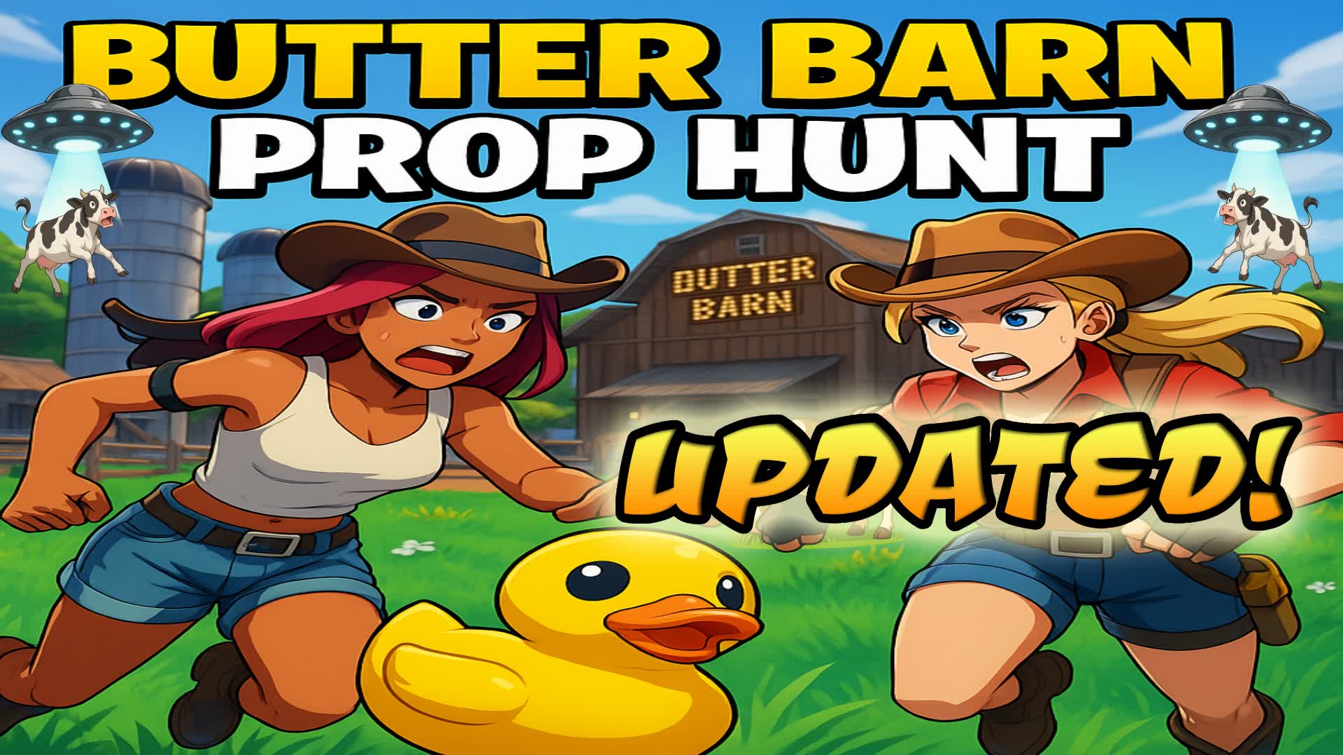 Butter Barn [Prop Hunt] — Fortnite Creative map