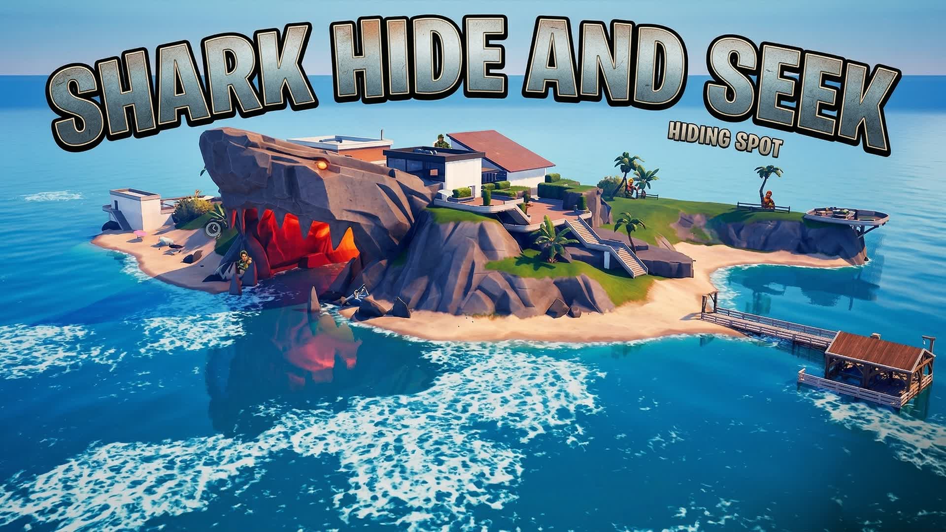 Shark Hide and Seek [1.0.3] — Fortnite Creative map