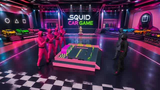 SUPER CITY - SQUID CAR GAME — Fortnite Creative map