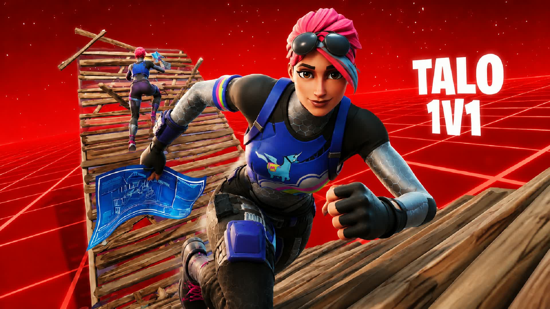 1V1 احتاج فلوس — Fortnite Creative map