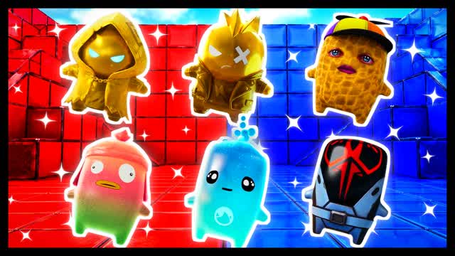 OPEN FIRE RED VS BLUE 🔴🔵 — Fortnite Creative map
