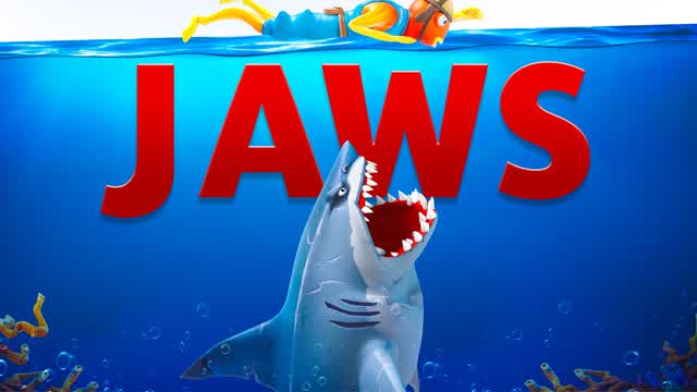 ESCAPE JAWS 🦈 — Fortnite Creative map cover art