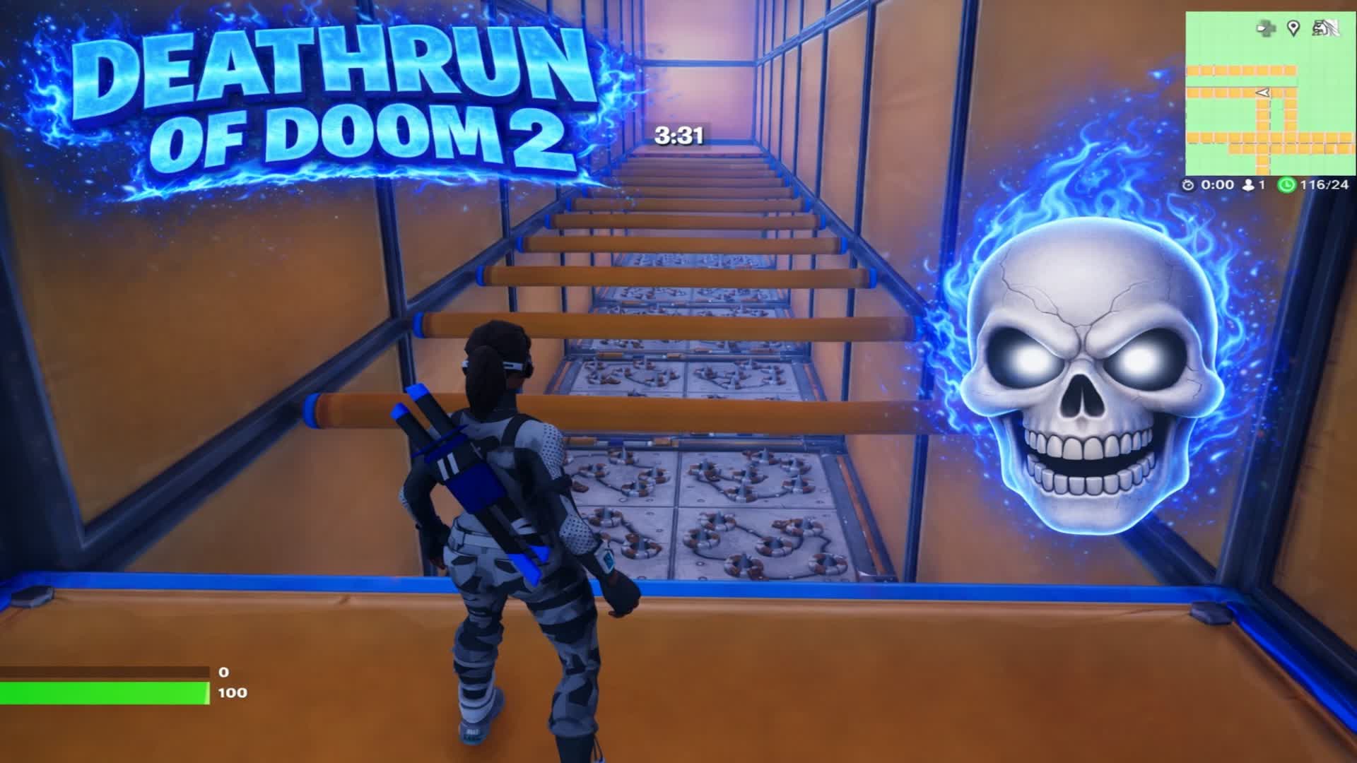 Deathrun of Doom 2 — Fortnite Creative map