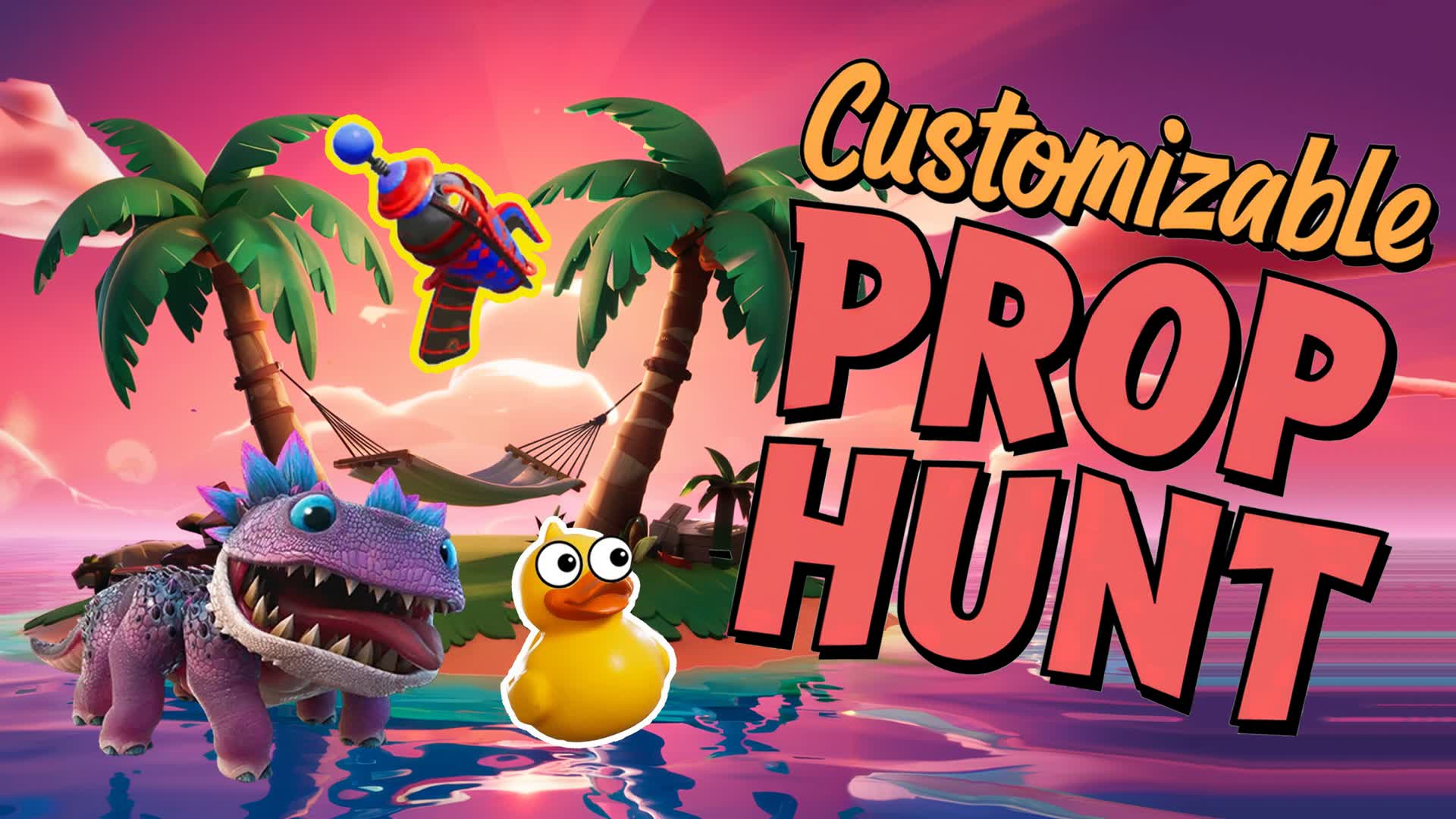 🏝️ Tiny Island Prop Hunt 🏝️ — Fortnite Creative map