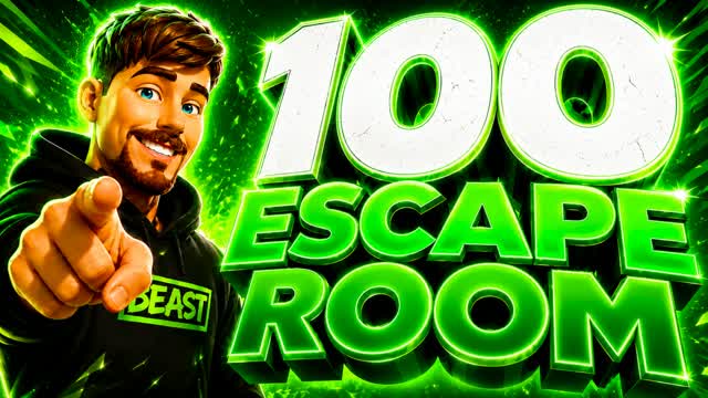 100 TEMPTATION ESCAPE ROOM🏝️ — Fortnite Creative map