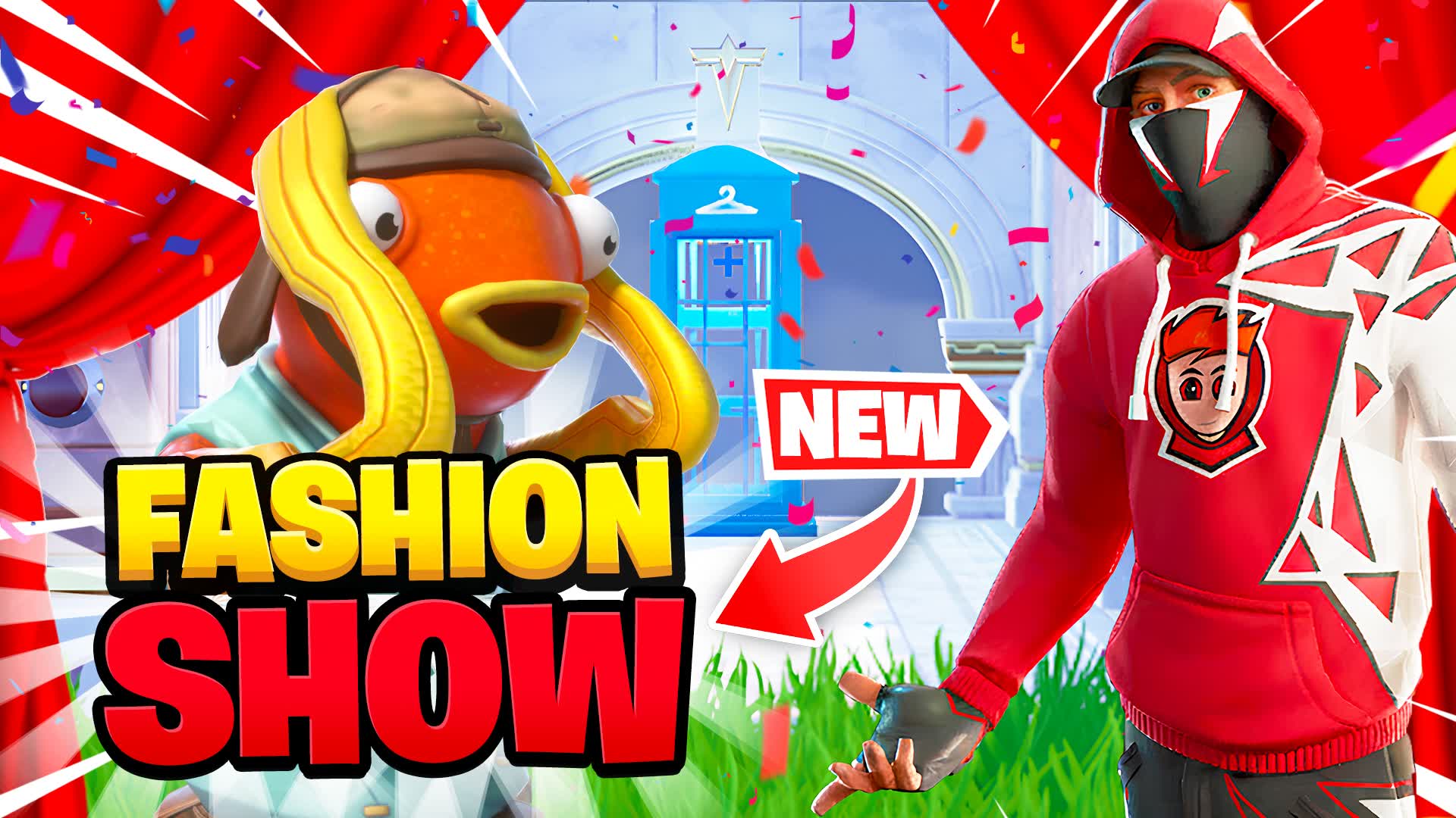 👑 FASHION SHOW - SKINCONTEST - EYERED ✨ — Fortnite Creative map
