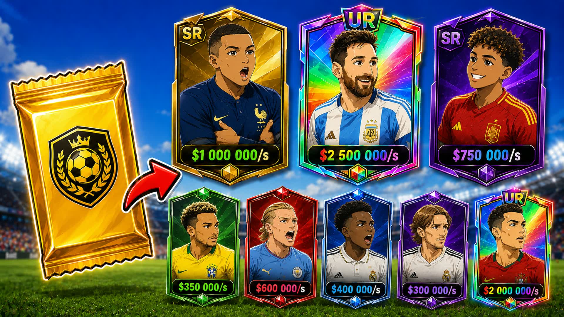 WORLD CUP CARDS — Fortnite Creative map