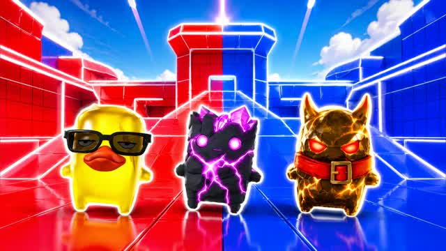 RED VS BLUE HIGH BEAM 🔴🔵 — Fortnite Creative map