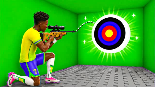 SBURRIX TRICKSHOT PARKOUR — Fortnite Creative map cover art