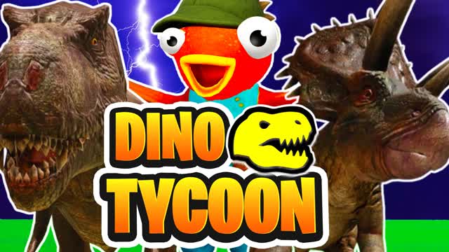 DINO TYCOON — Fortnite Creative map cover art